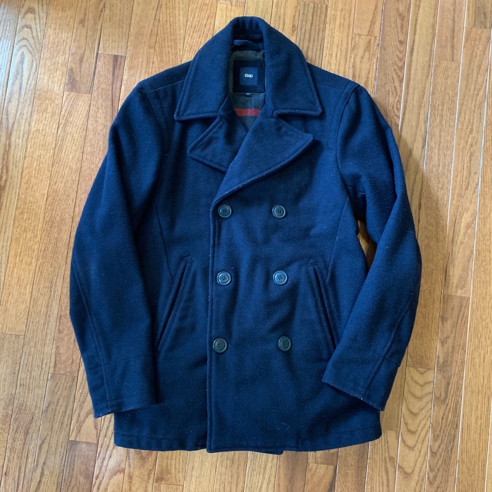 Men’s Gap Wool Peacoat